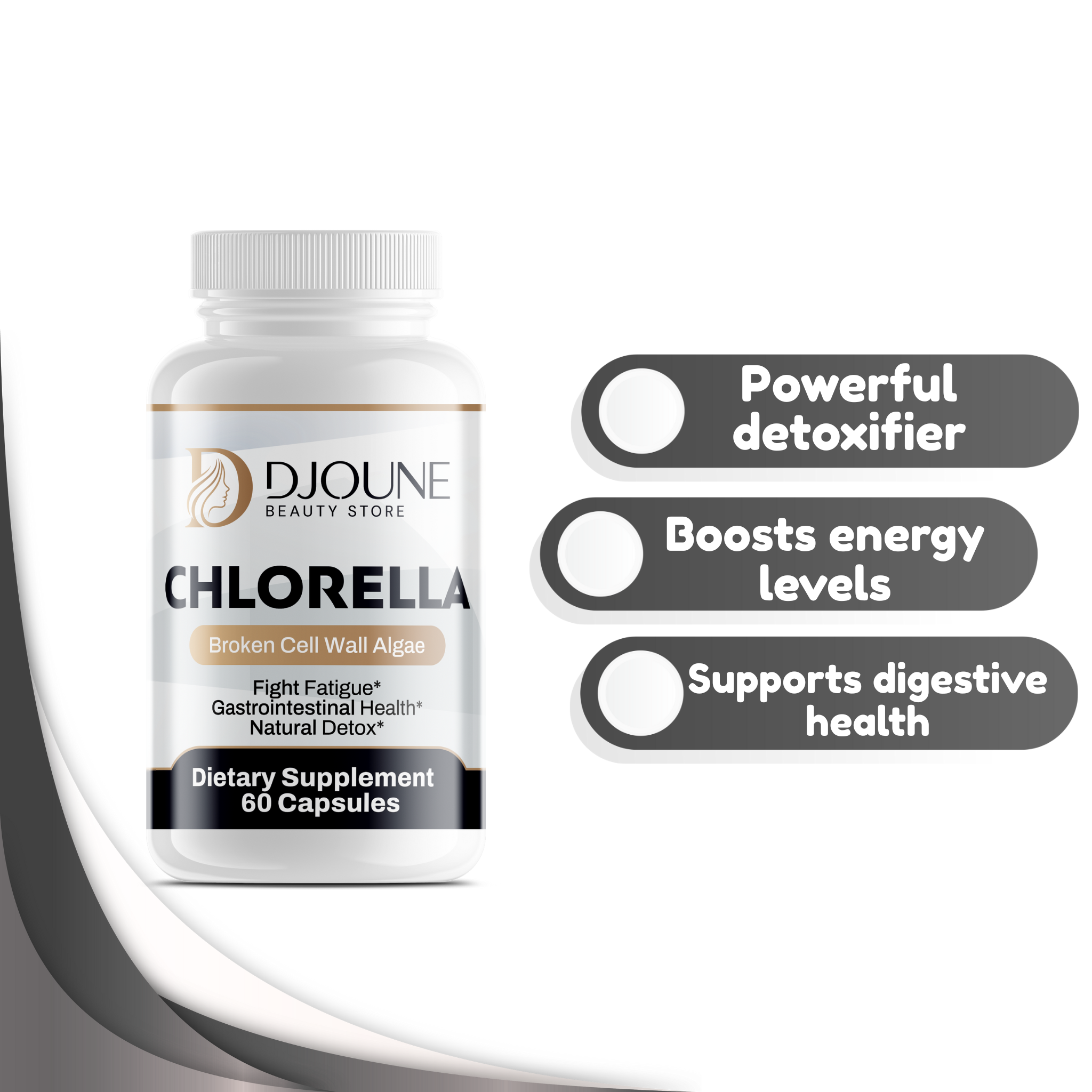 Chlorella (Broken Cell Wall Algae)